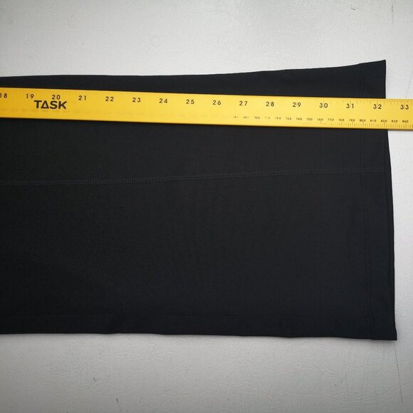 Nike Performance Ladies Size Large Straight Legs Black w/ Pink Yoga Pants - Picture 9 of 9